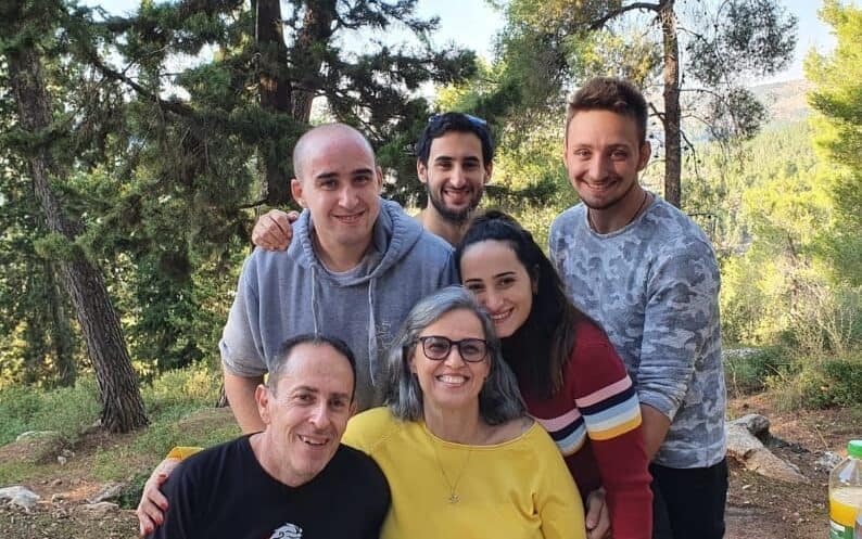 משפחת גיתאי. צילום: באדיבות המשפחה