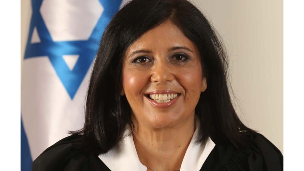 השופטת אספרנצה אלון. מתוך אתר בתי המשפט
