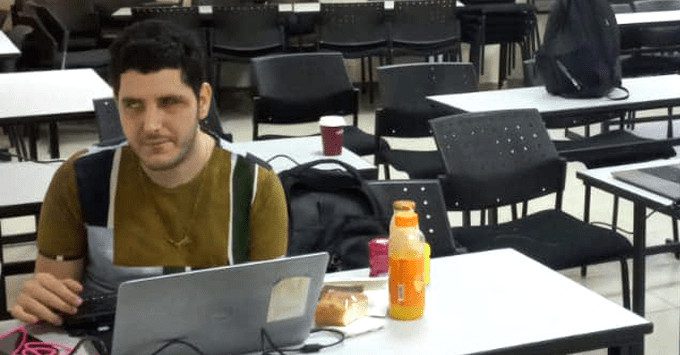 אפיק סופיר בכיתה. באדיבות המצולם