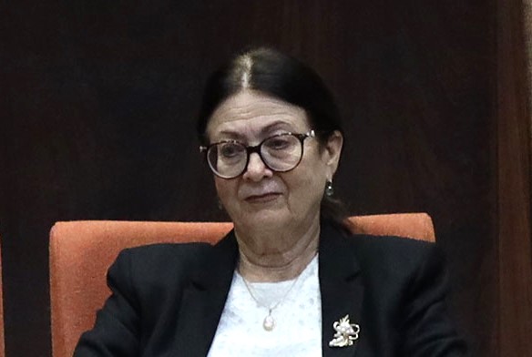נשיאת בית המשפט העליון, אסתר חיות. צילום: גדעון שרון, דוברות הכנסת