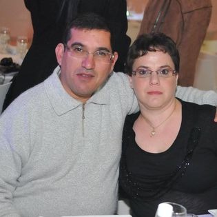 שרון ליפקין ובעלה יעקב. צילום: באדיבות המצולמים