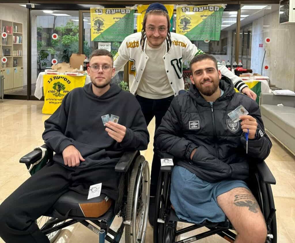 לוחמי גולני שנפצעו ב"חרבות ברזל". צילום מאושר לשימוש באדיבות המצולמים