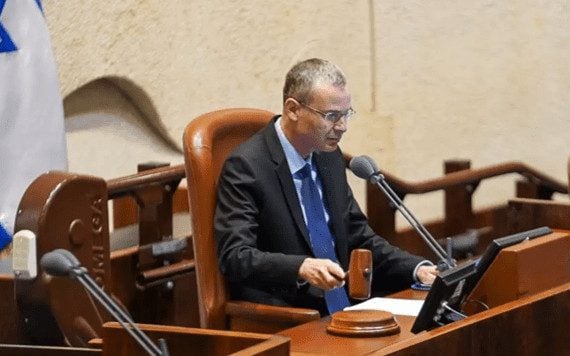 שר המשפטים, יריב לוין. צילום: נועם מושקוביץ, דוברות הכנסת