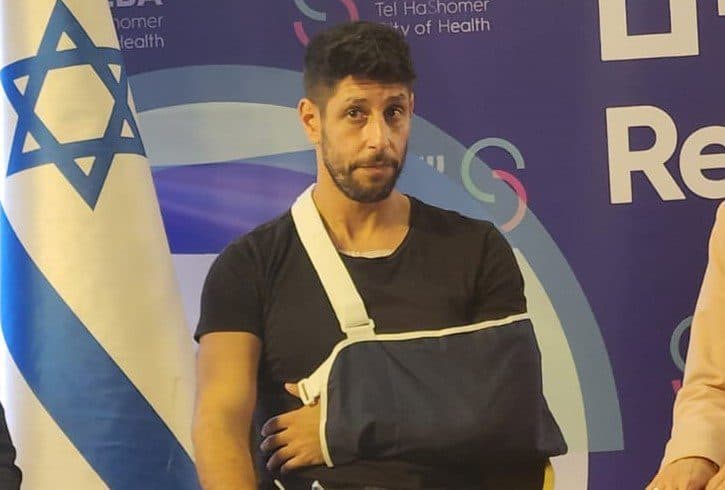 עידן עמדי בבית החולים שיבא