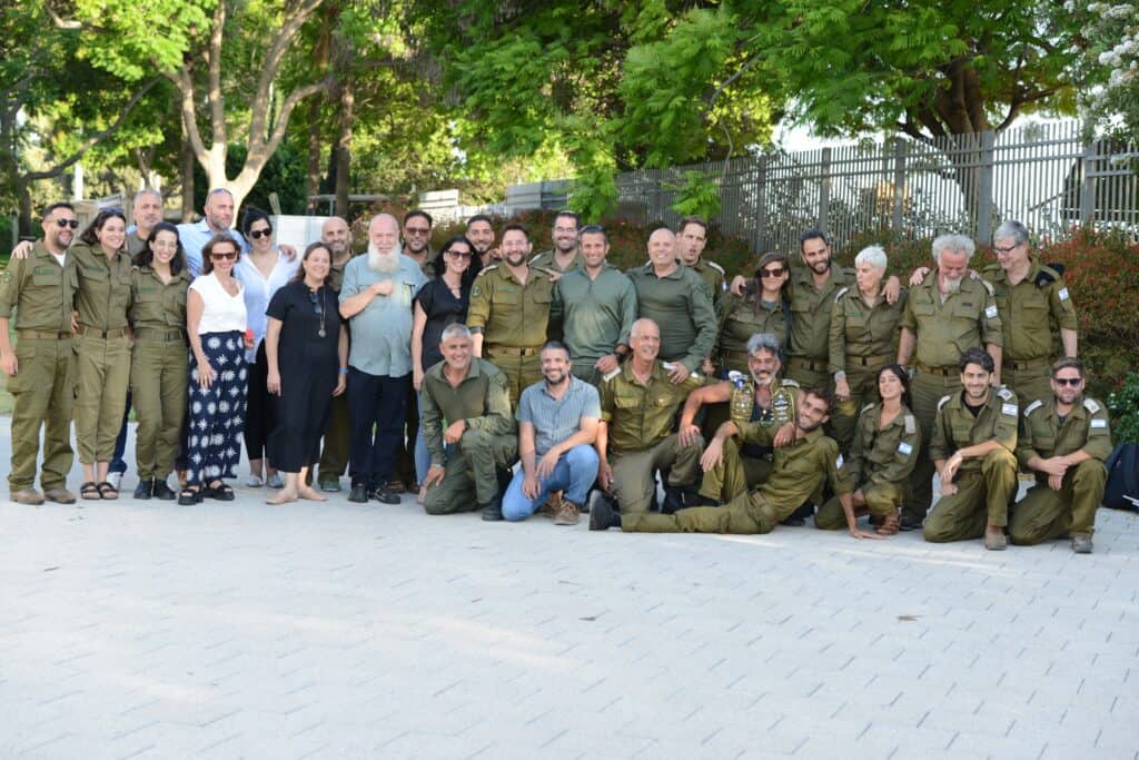 בוגרי קורס המנטורינג המיוחד. צילום: דובר צה"ל