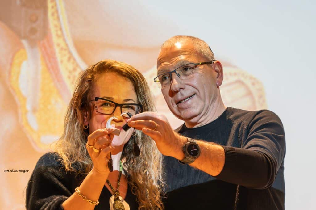 ארז ונועה פורת. צילום: חדוה בוגר