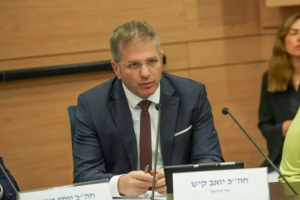 שר החינוך יואב קיש (צילום: דני שם-טוב, דוברות הכנסת)