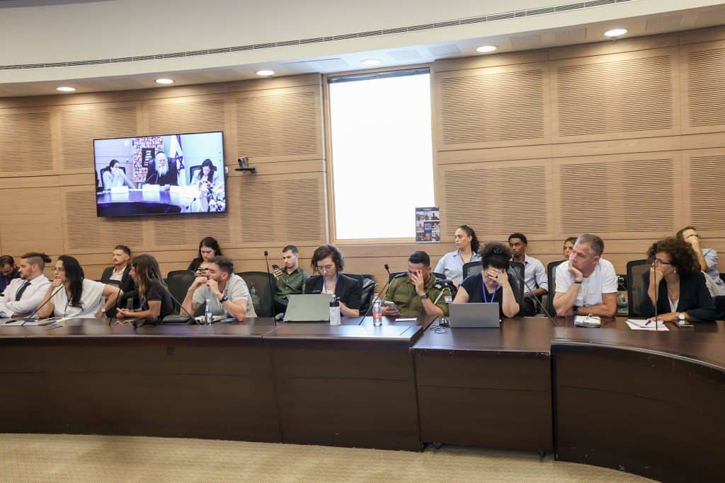 דיון ועדת העבודה והרווחה על שכר טרחה לעורכי דין (צילום: דני שם טוב, דוברות הכנסת)