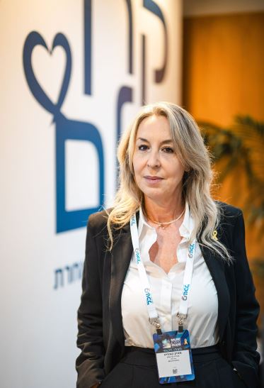 מוניק קונפינו, מנכ"לית קרן שלם (צילום: ועידת השלטון המקומי MUNIEXPO)