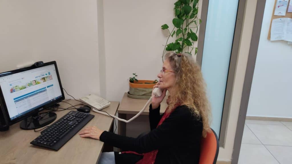 מוקד הסיוע של מרכז יה"ל (צילום: מרכז יה"ל)