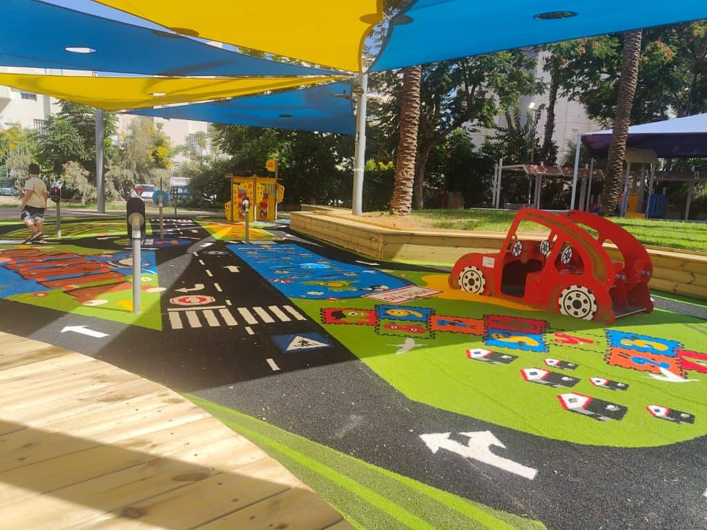 גינת הרמזורים באור יהודה (באדיבות אריק קצב)