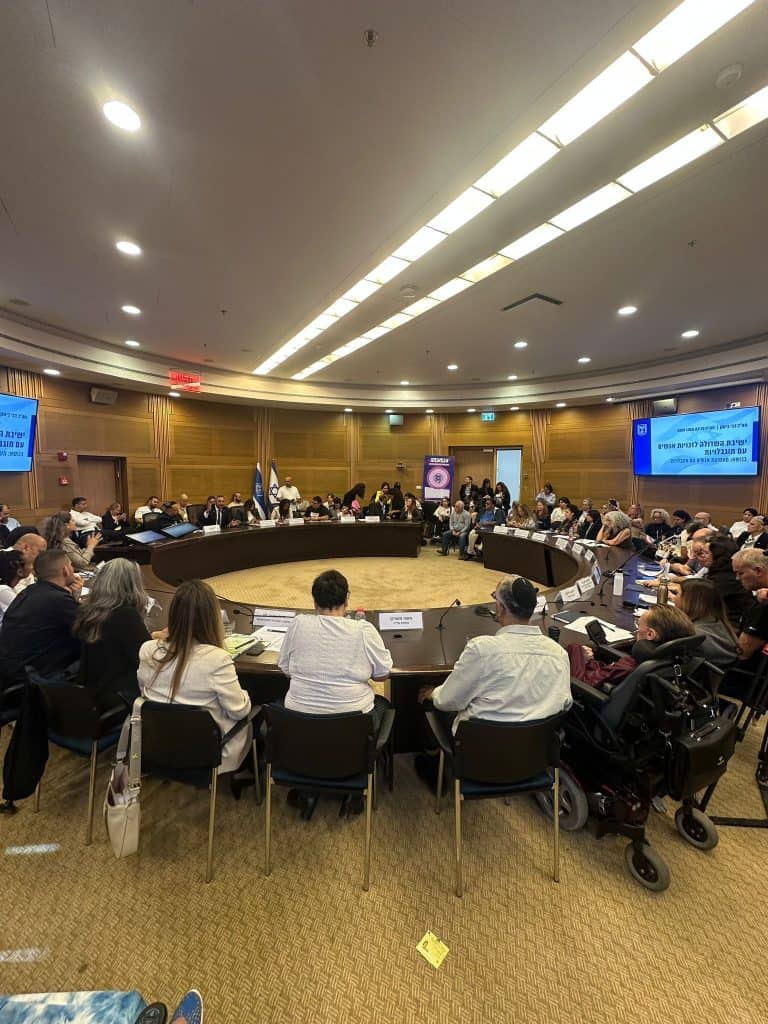 הדיון בשדולה (צילום: לשכת חברת הכנסת דבי ביטון)