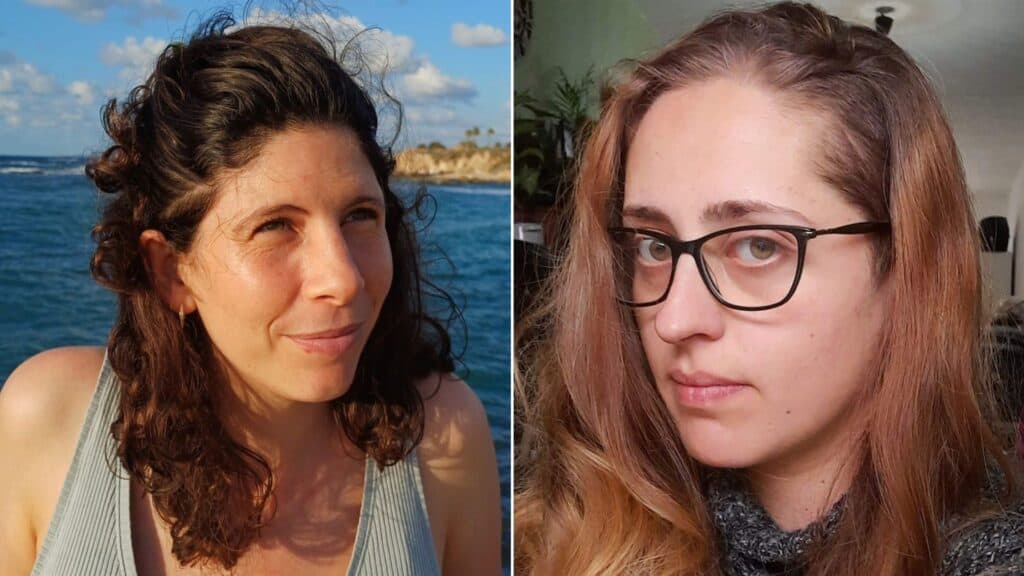 אליס מויאל (מימין) וליטל לאונר (באדיבות המצולמות)