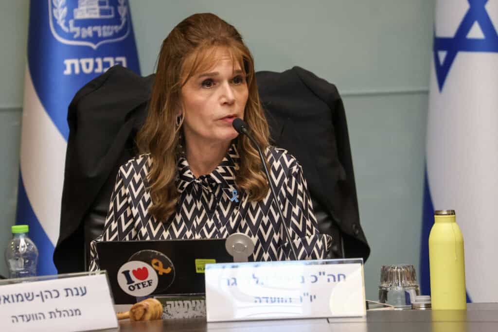 ח"כ מיכל וולדיגר (צילום: דני שם טוב, דוברות הכנסת)