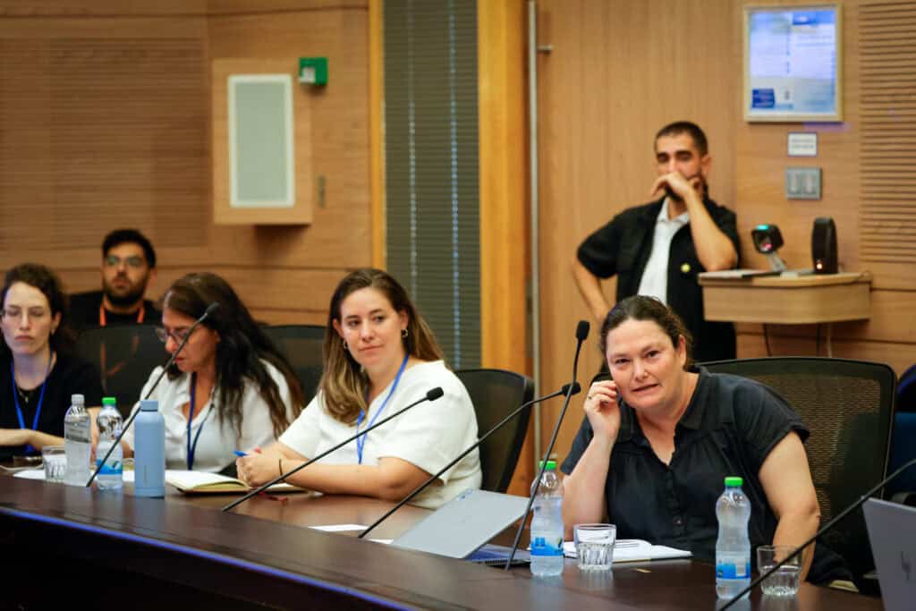 מתוך הדיון הקודם בוועדת הרווחה על הרפורמה בהתפתחות הילד (צילום: נועם מושקוביץ, דוברות הכנסת)