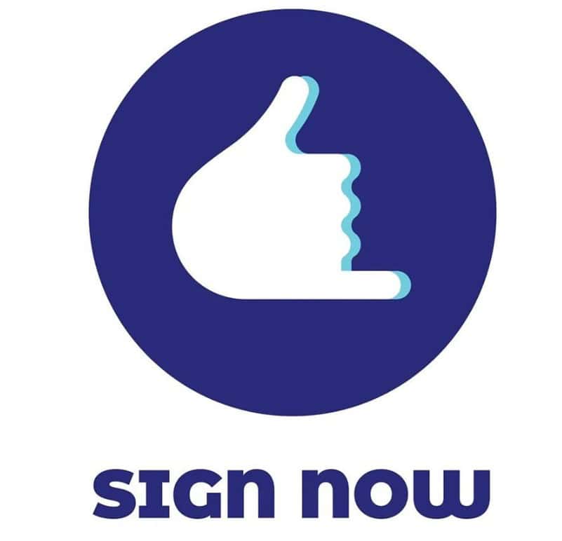 sign now