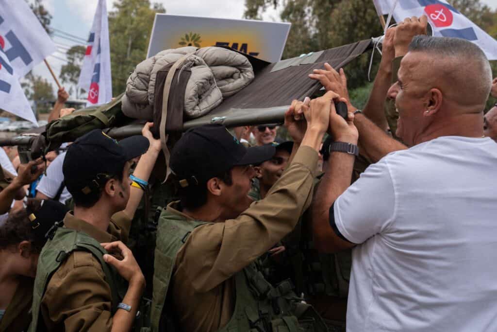 מסע הכומתה של "גדולים במדים" (צילום: דובר צה"ל)