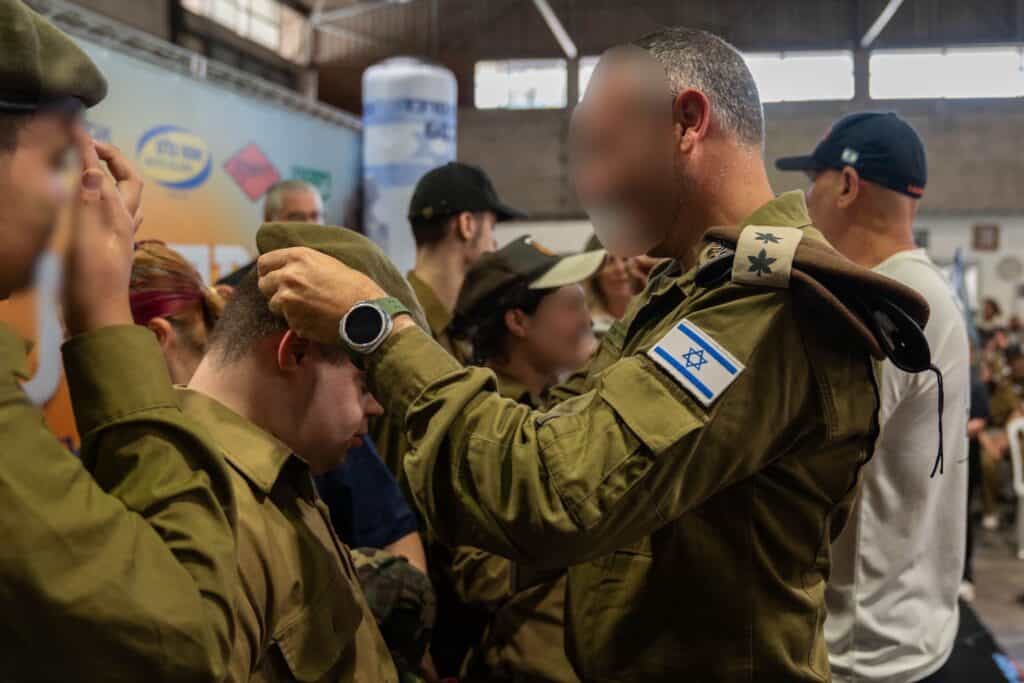 מסע הכומתה של "גדולים במדים" (צילום: דובר צה"ל)