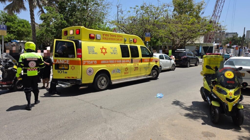 אמבולנס מד"א (צילום: תיעוד מבצעי מד"א)