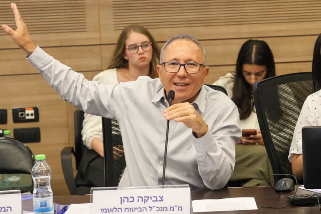 מ"מ מנכ"ל המוסד לביטוח לאומי, צביקה כהן (צילום: דני שם טוב, דוברות הכנסת)