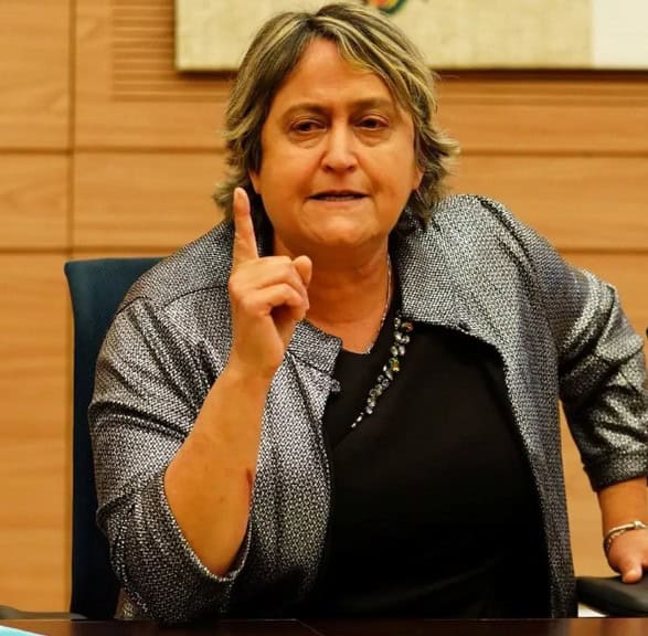 מזכ"לית הסתדרות המורים יפה בן דוד (צילום: עדינה ולמן, דוברות הכנסת)